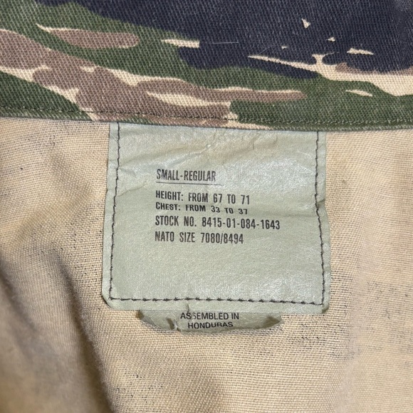 Tiger Style Camo Military Jacket - Picture 4 of 4